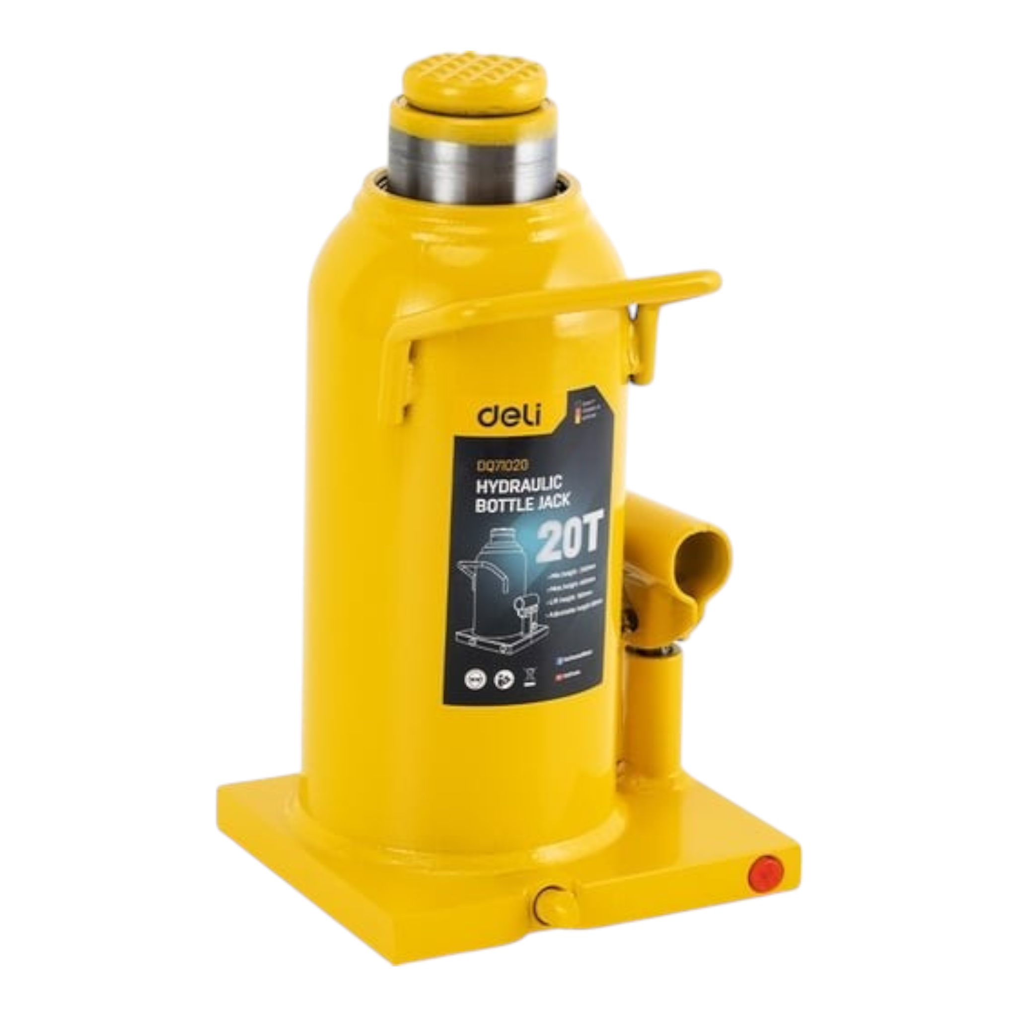 EDQ71020 20T Hydraulic Bottle Jack (DELI)