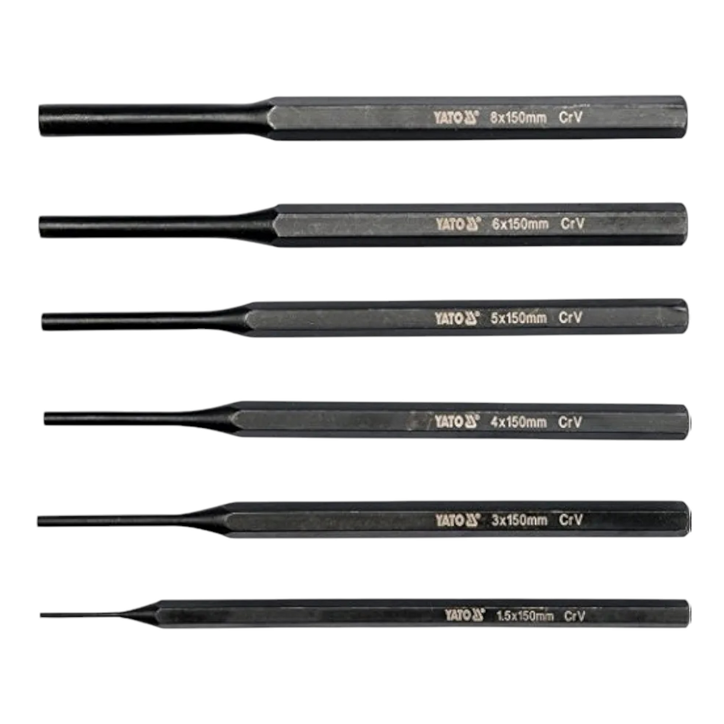 YT-47121 Professional Pin Punch Set 6 Pcs (YATO)