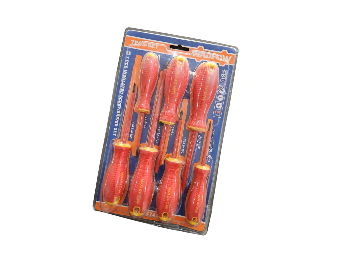 7Pcs Insulated Screwdriver Set WSS7407( WADFOW)