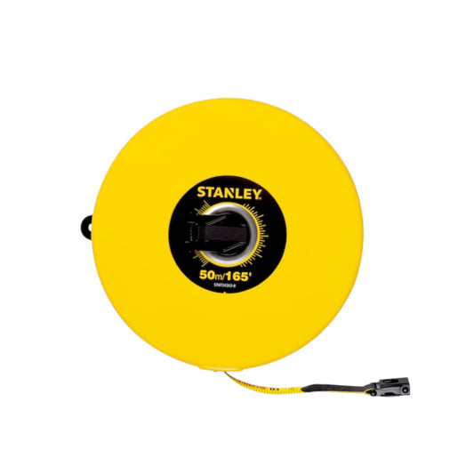 STHT34263 MEASURING TAPE -8 50M / 165FT - FIBERGLASS / YELLOW (STANLEY)