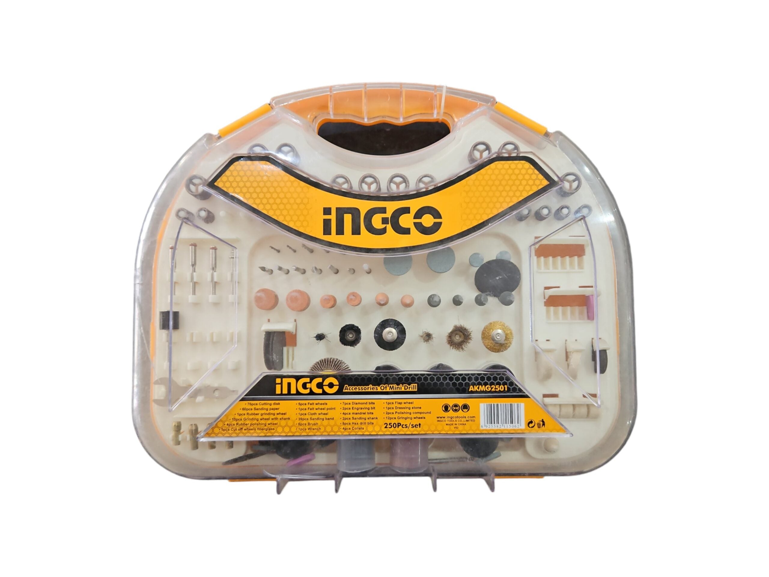 Accessories Of Mini Drill 250PCS/SET AKMG2501 (INGCO)