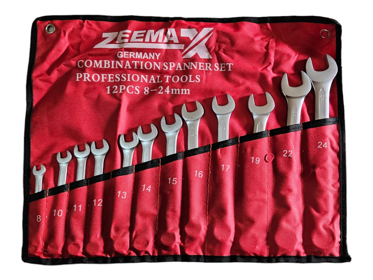 Combination Spanner Set Professional Tools12PCS 8-24mm( ZEEMAX GERMANY)