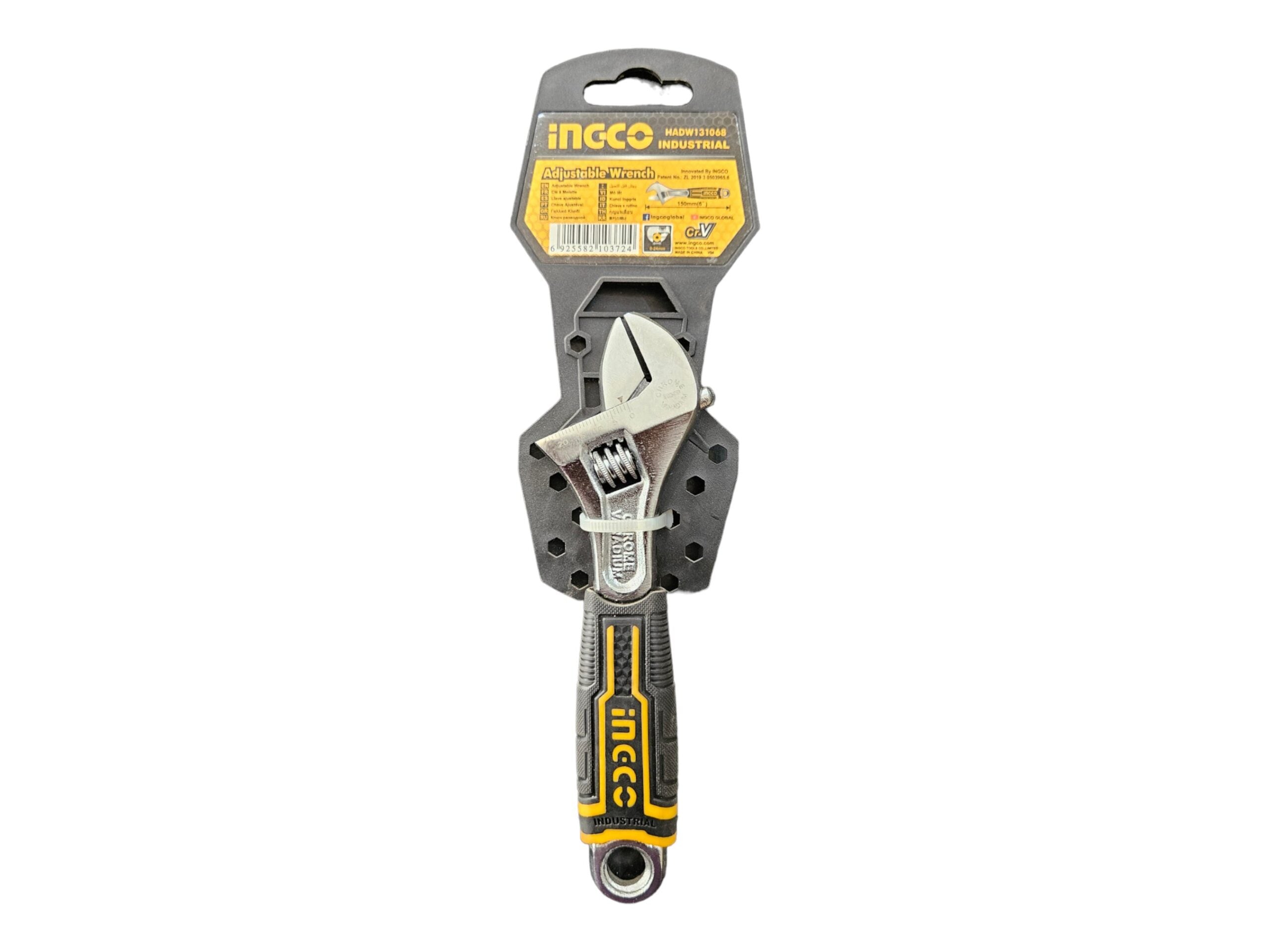 HADW131068 Adjustable Wrench 6" (INGCO)