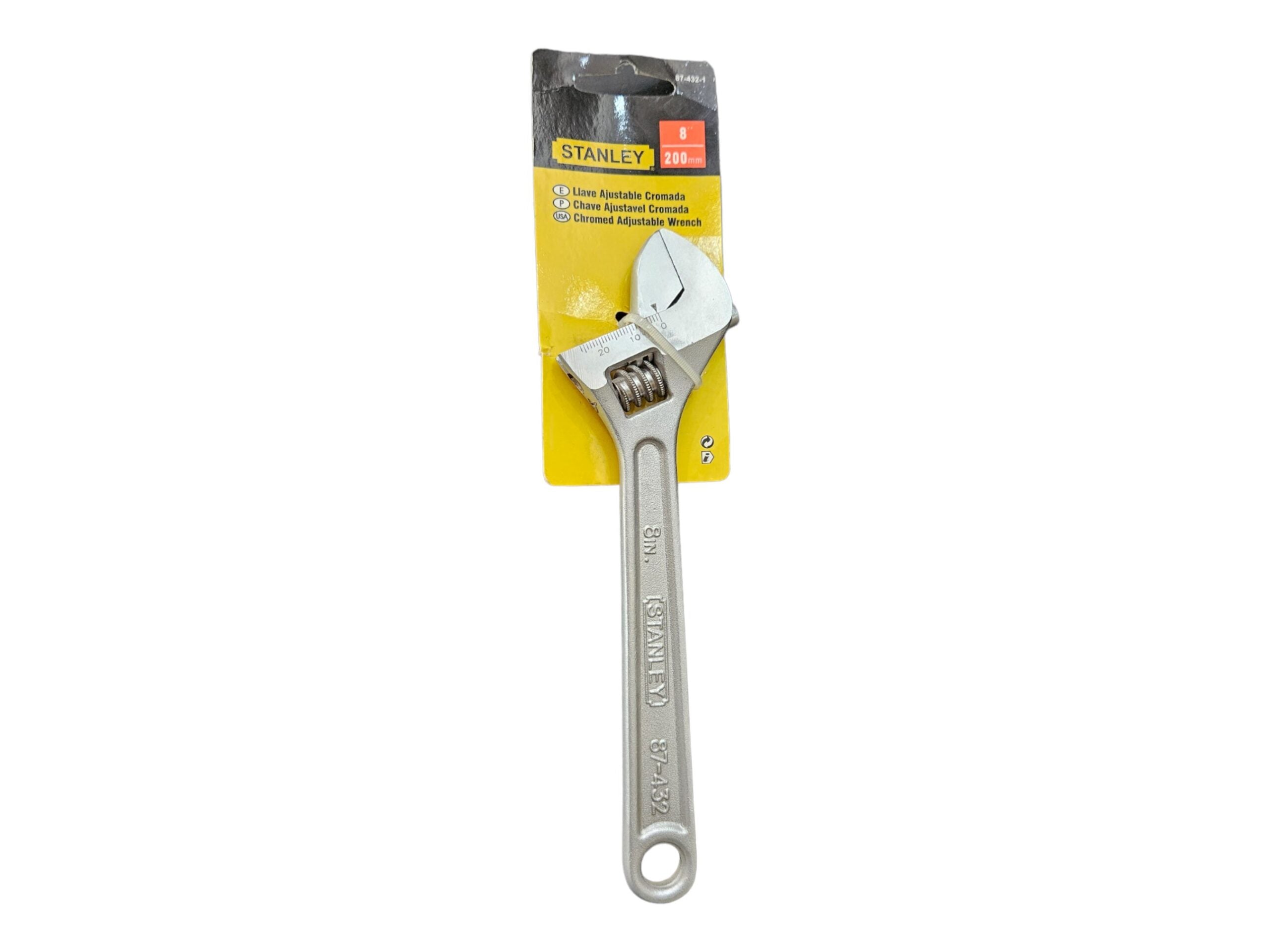 STMT87-432 Adjustable Wrench 8" (STANLEY)