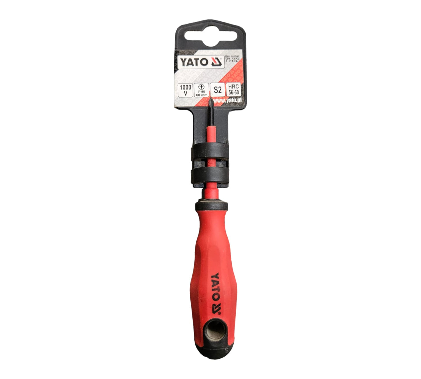 YATO YT-2821 PH0 Insulated Screwdriver 1000V x 60mm