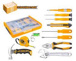 Ingco HKTV01H111 11pcs Household Hand Tools Set