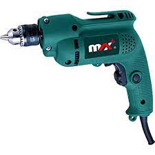 Max Electric Drill Machine 10Mm D105 500WATT